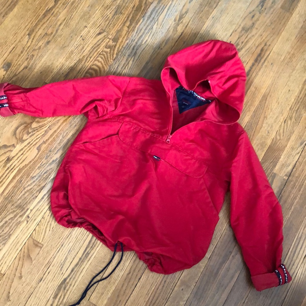 Tommy Hilfiger windbreaker sweater jacket vintage
